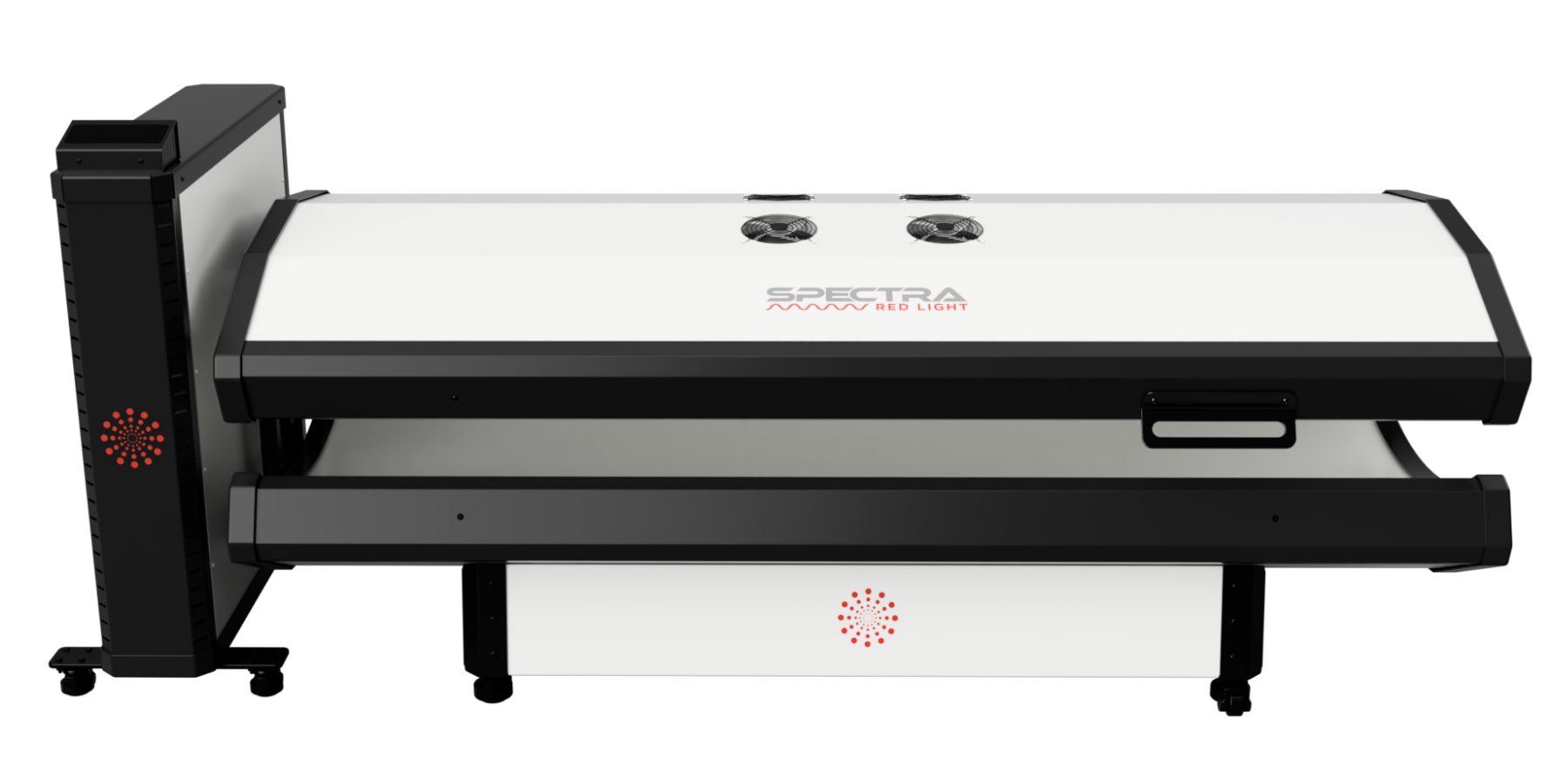 Spectra S10 Pro red light therapy bed, front view